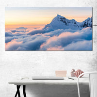 Above the Clouds Canvas Wall Art