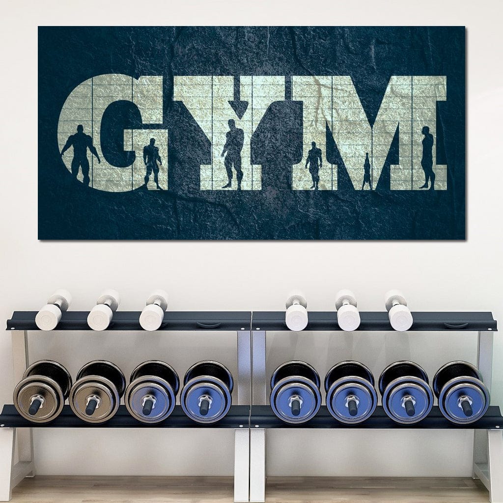 Gym Canvas Wall Art