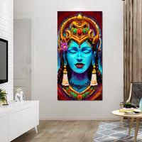 Hindu Goddess Canvas Wall Art