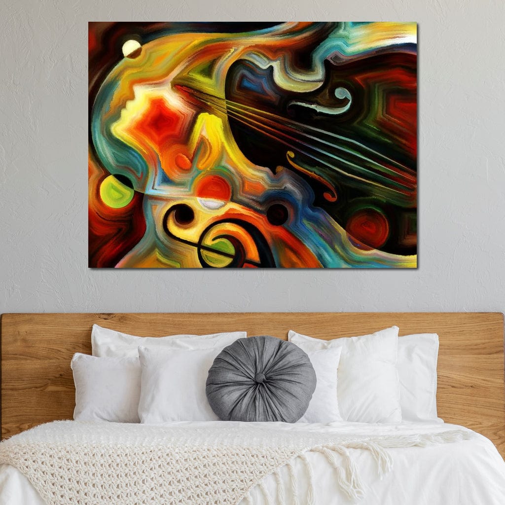 Violin Mind Canvas Wall Art