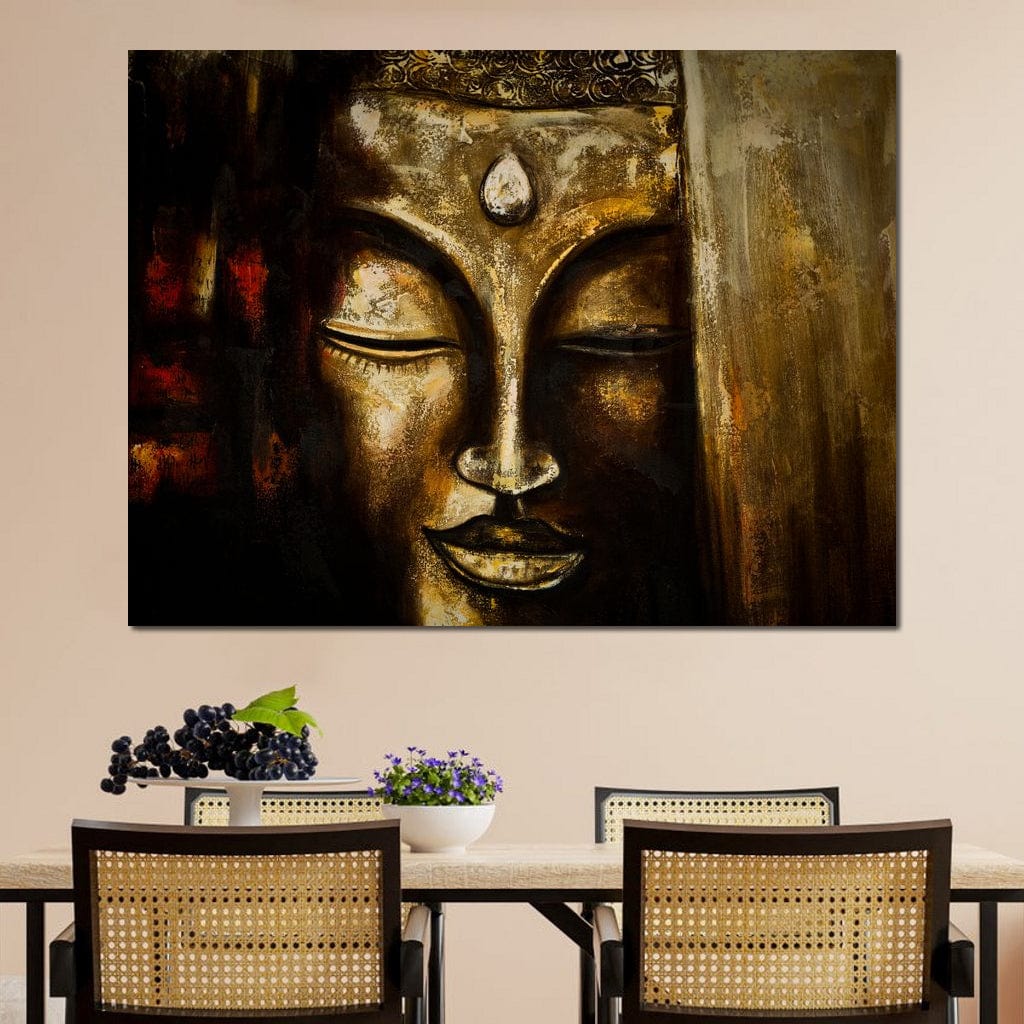 Buddha's Dream Canvas Wall Art