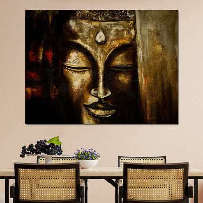Buddha's Dream Canvas Wall Art