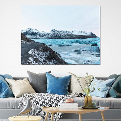 Svinafellsjokull Glacier Canvas Wall Art