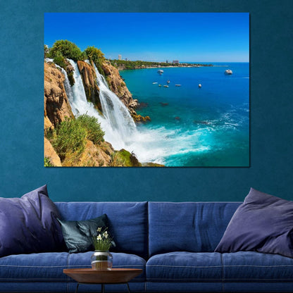 Waterfall Duden Canvas Wall Art