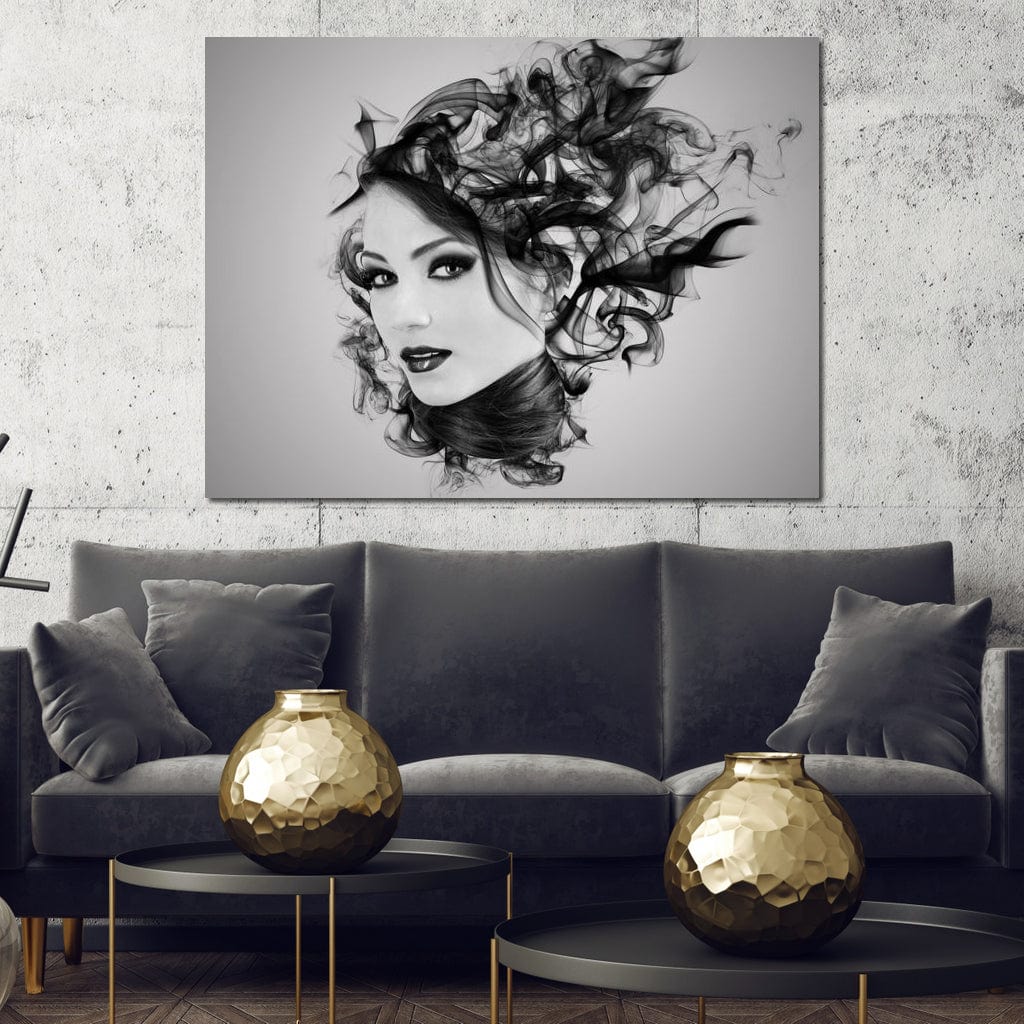The Smoke Collection 03 Canvas Wall Art