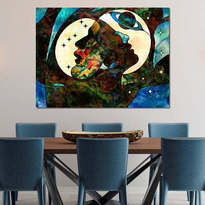 Dual Universe Canvas Wall Art