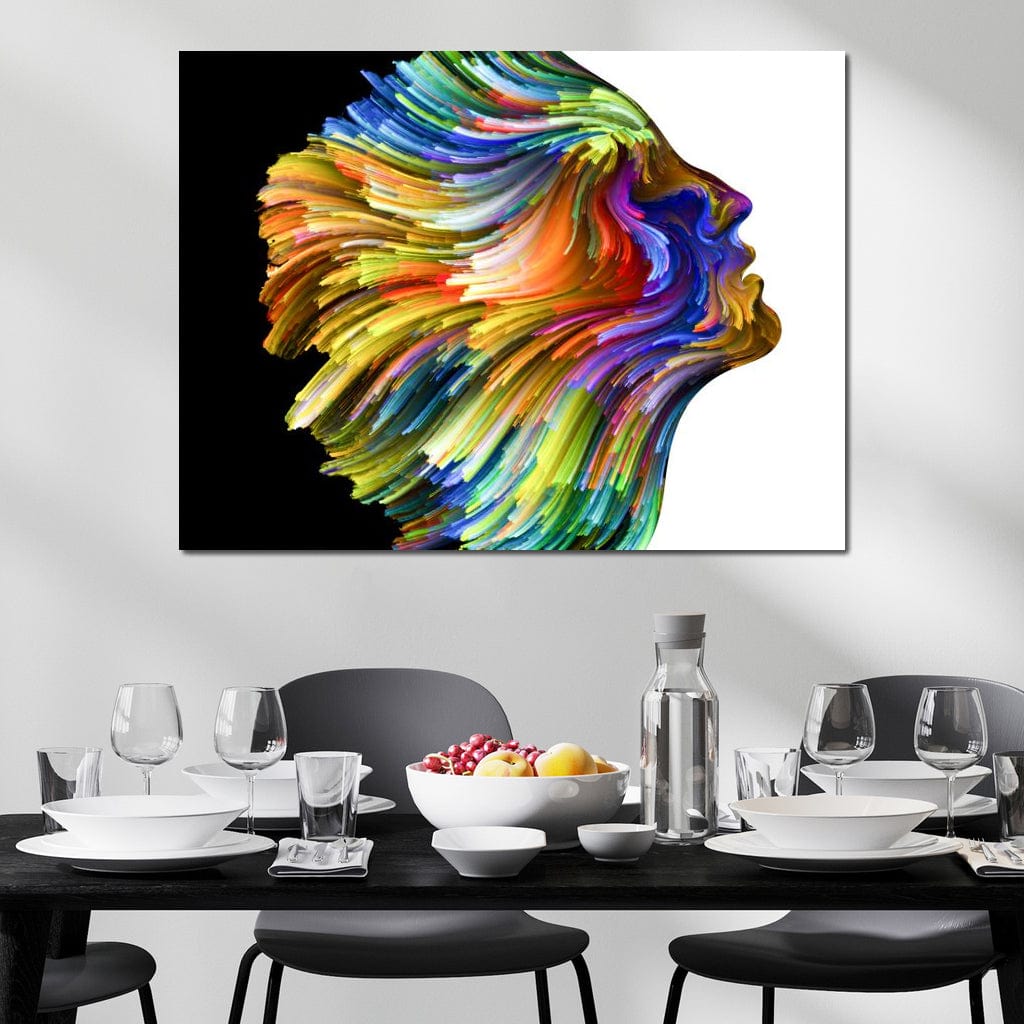 Color Imagination Canvas Wall Art