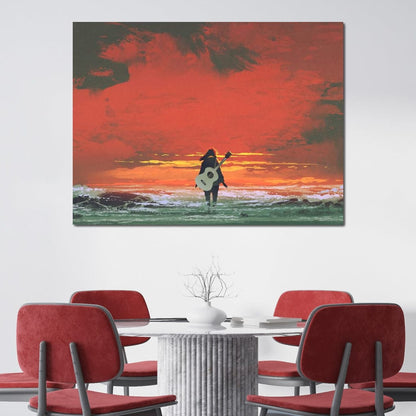 Looking for Inspiration Canvas Wall Art