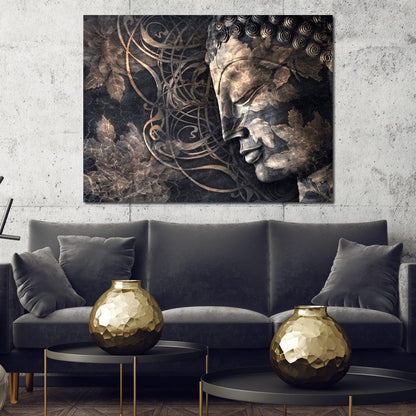 Heavenly Buddha Canvas Wall Art