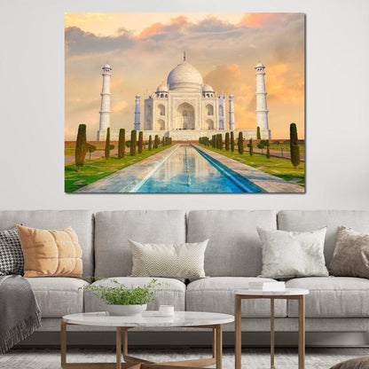 Taj Mahal Canvas Wall Art
