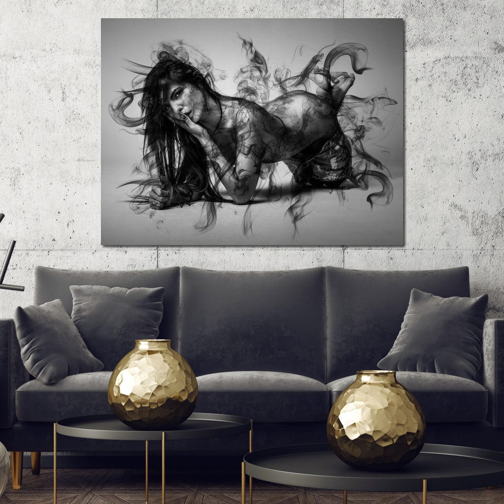 The Smoke Collection 09 Canvas Wall Art