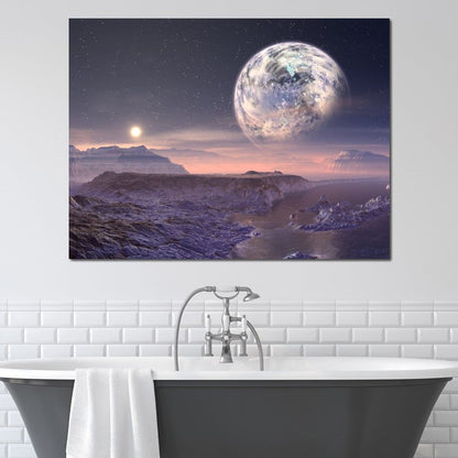 Dust of Chaos Canvas Wall Art