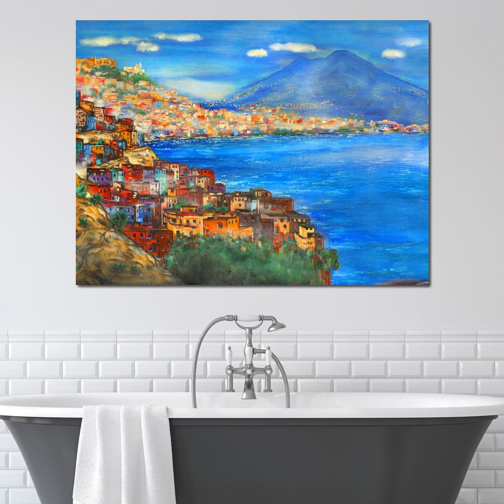 Naples Italy Canvas Wall Art
