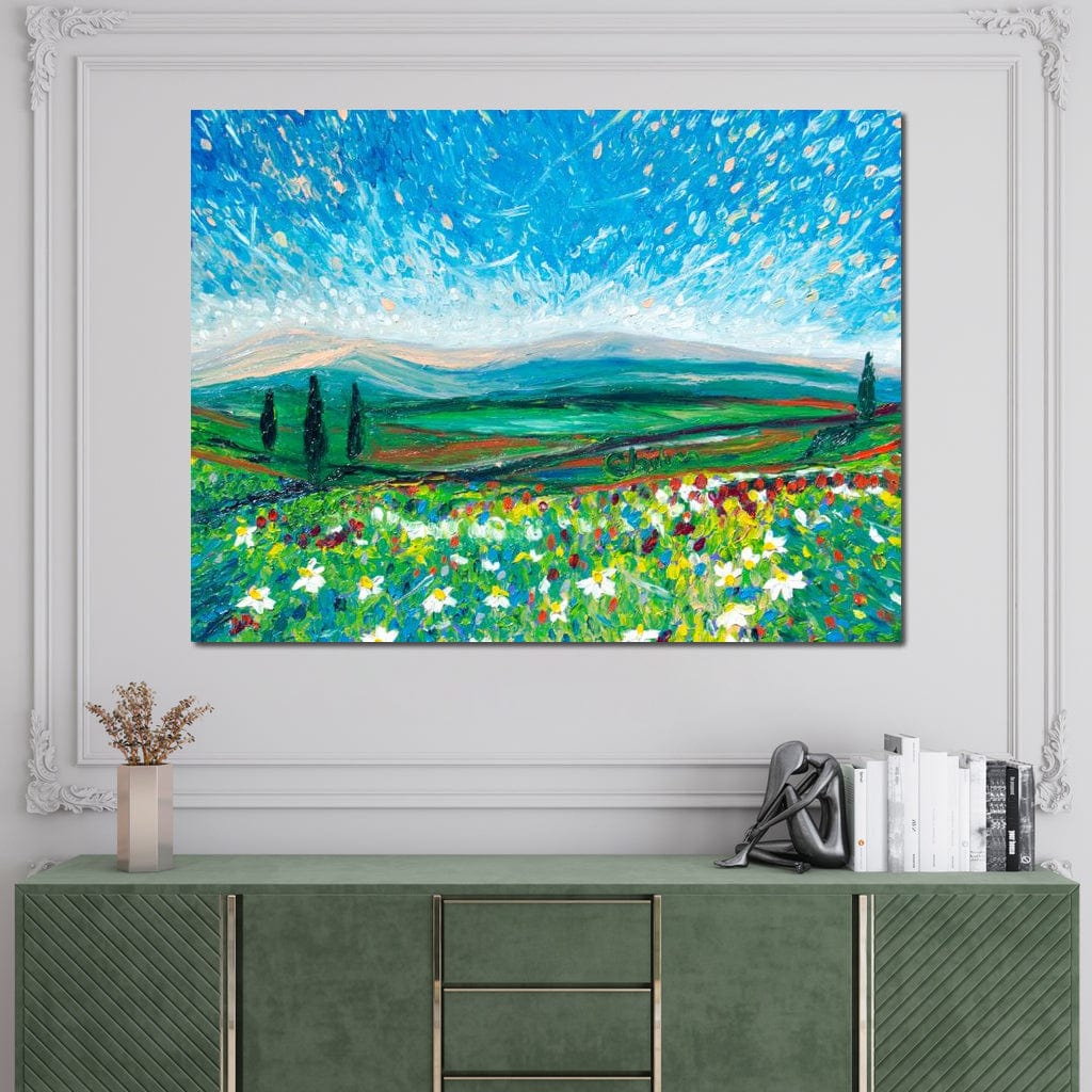 Hidden Gray Canvas Wall Art