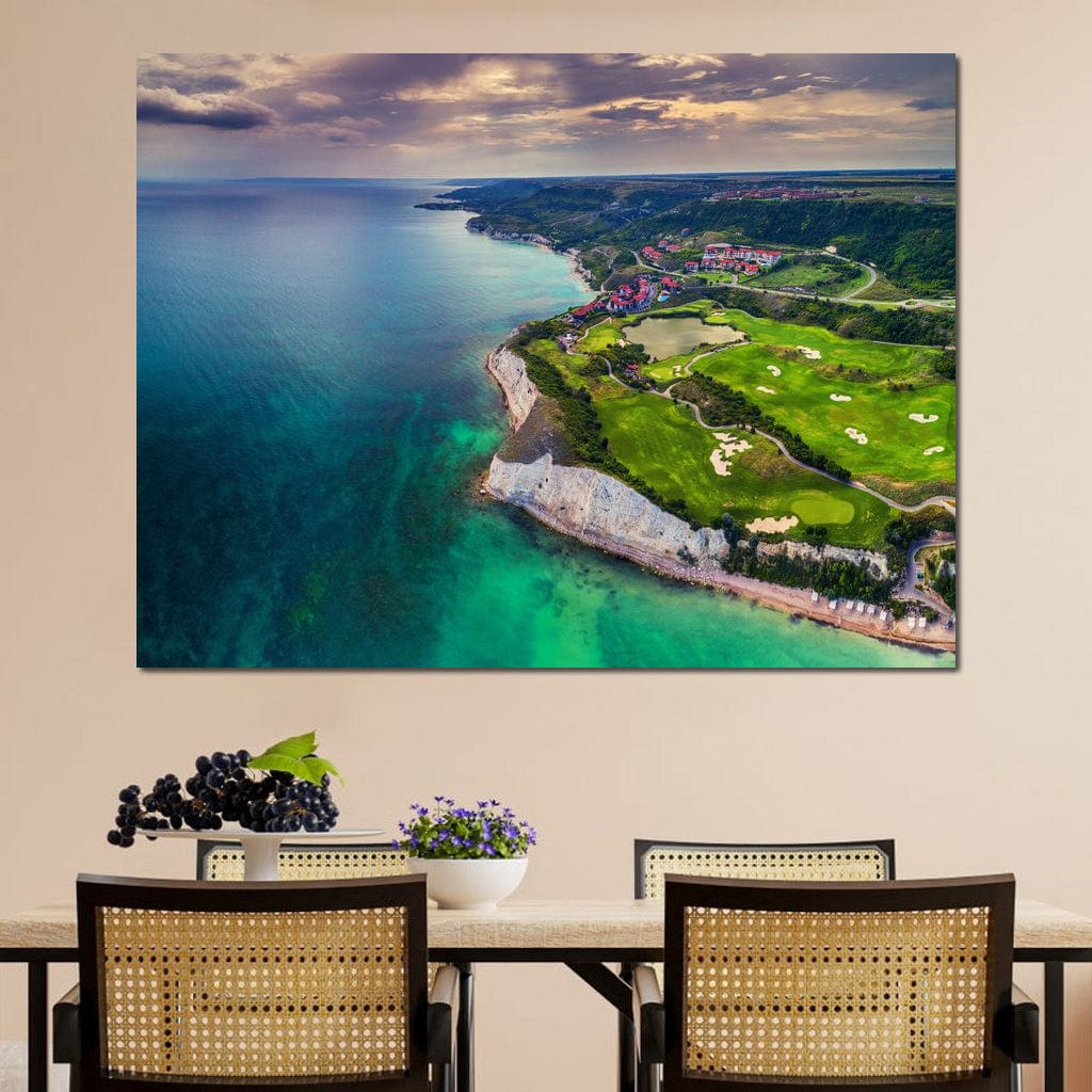 Enchanting Golf Course Canvas Wall Art