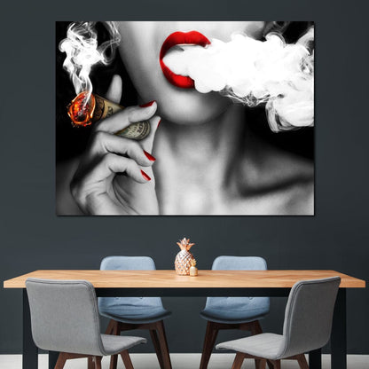 Hustle Never Sleeps Canvas Wall Art