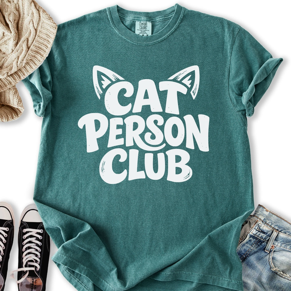 Cat Person Club Relaxed Tee