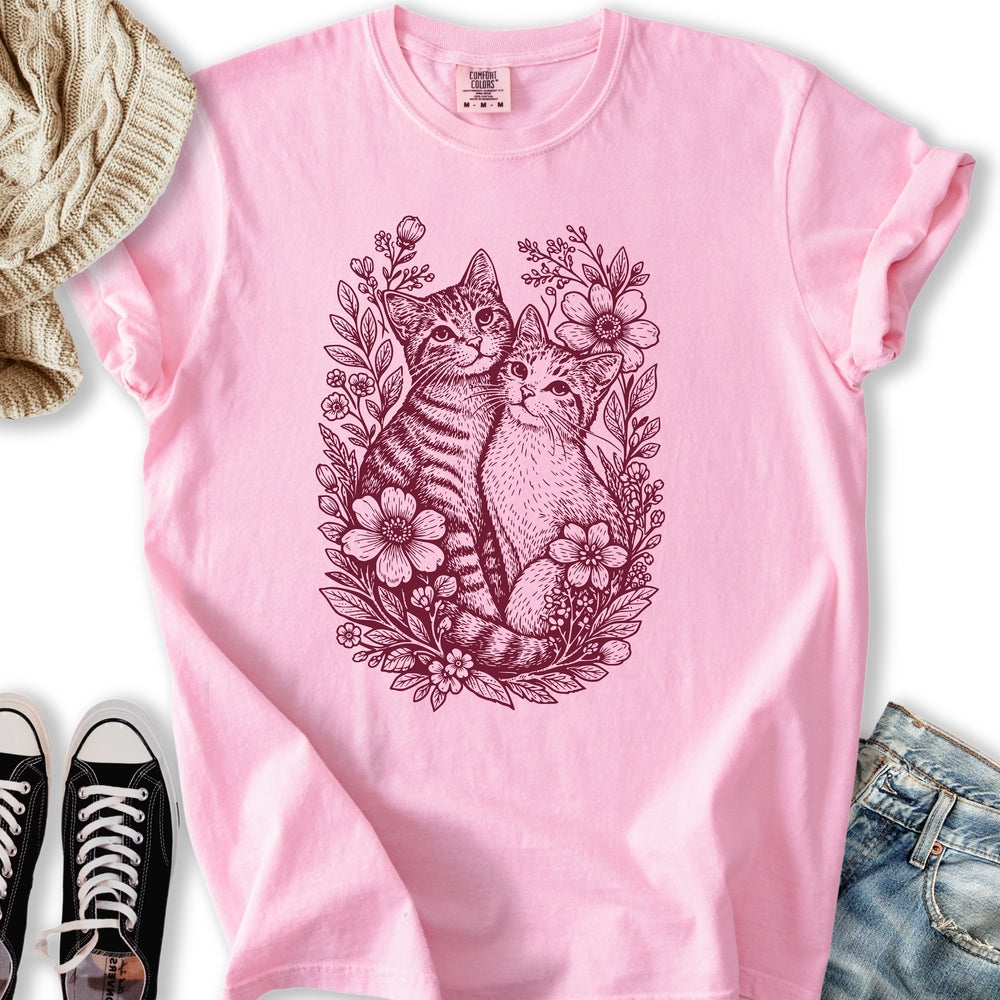 Wildflower Cats Relaxed Tee
