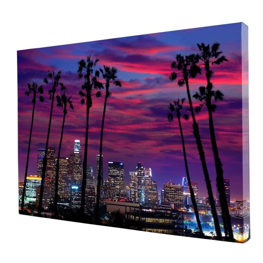 Downtown LA Canvas Wall Art