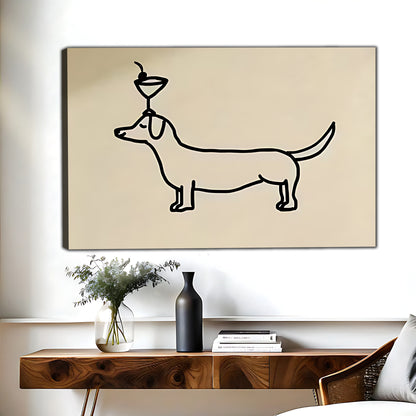 W472 Natural Wood Grain Canvas Decorative Painting – Abstract Art | Ideal for Living Rooms and Offices