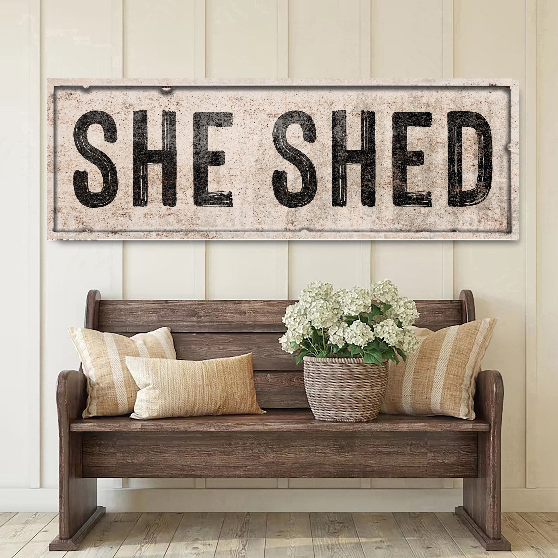 She Shed V - canvas