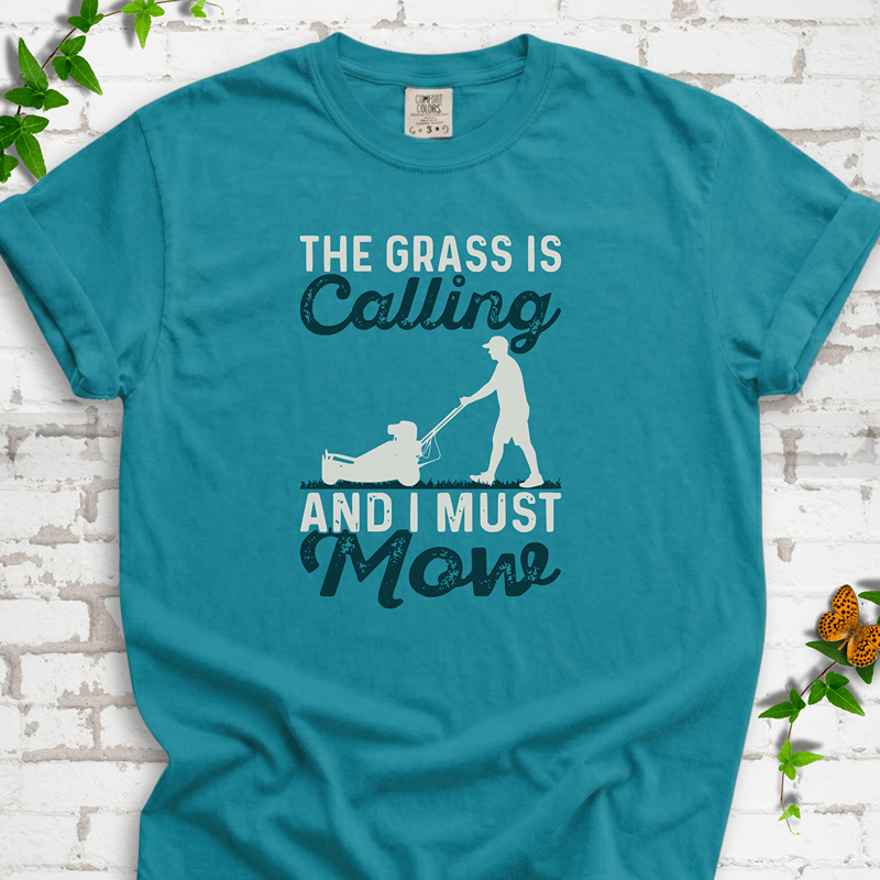 I Must Mow Man T-Shirt