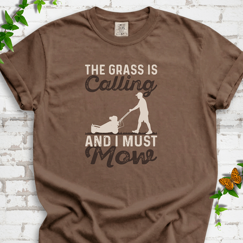 I Must Mow Man T-Shirt