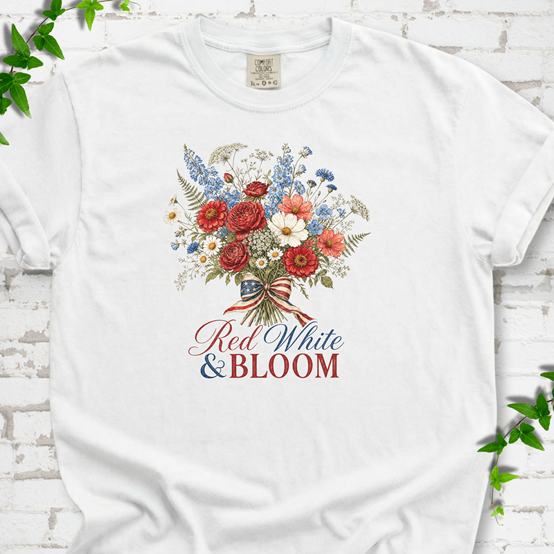 Red White & Bloom T-Shirt