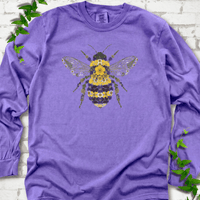 Wildflower Bee Long Sleeve T-Shirt