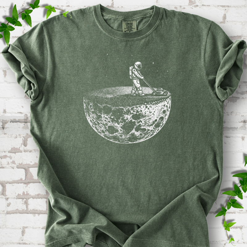 One Small Mow For Man T-Shirt