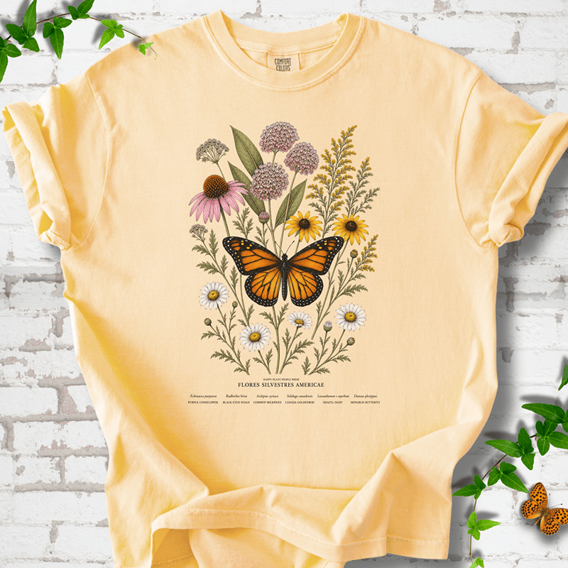 Wildflower Monarch T-Shirt