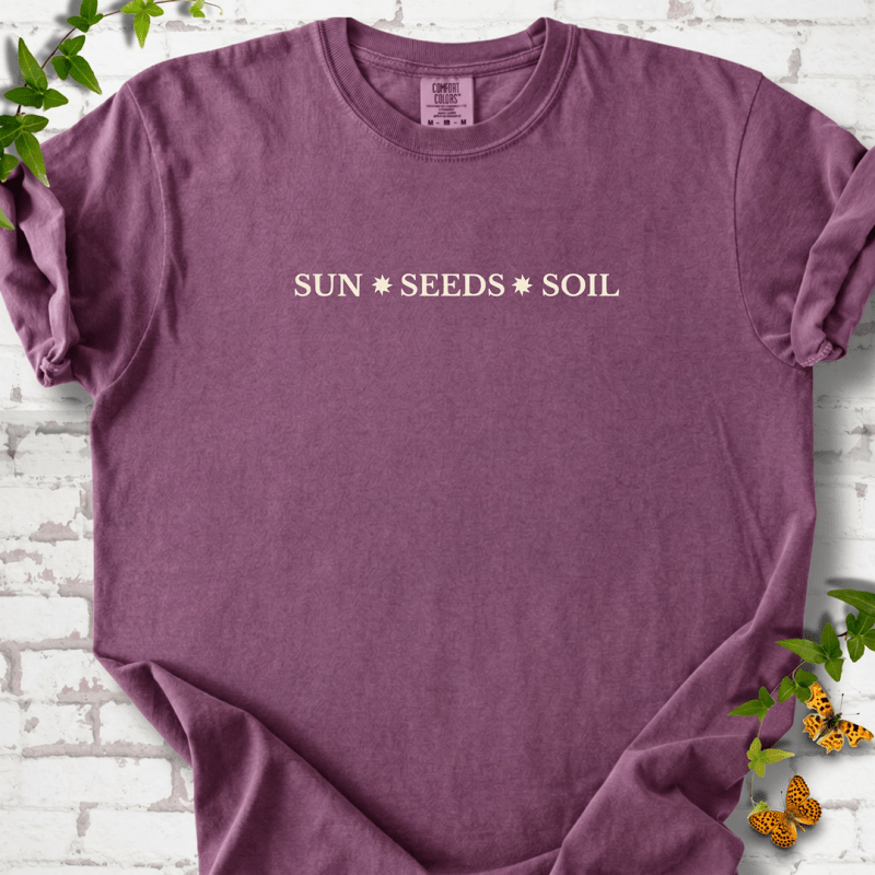 Sun Seeds Soil Gardener T-Shirt