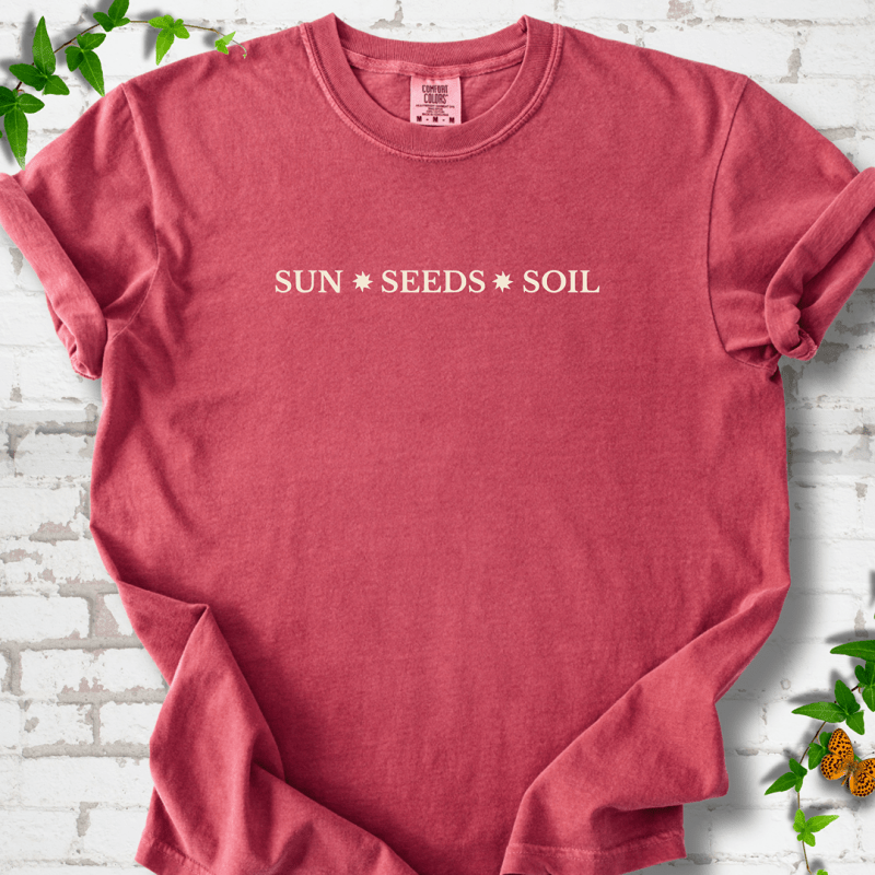 Sun Seeds Soil Gardener T-Shirt