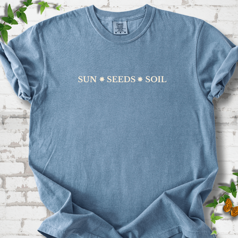 Sun Seeds Soil Gardener T-Shirt
