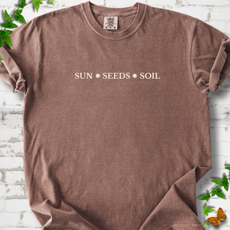 Sun Seeds Soil Gardener T-Shirt