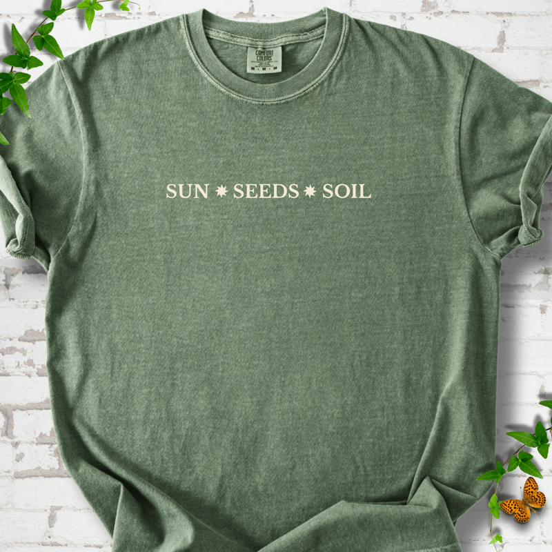 Sun Seeds Soil Gardener T-Shirt