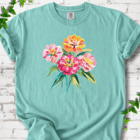 Cutting Garden Zinnias T-Shirt