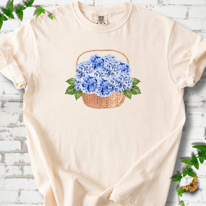 Hydrangea Basket T-Shirt