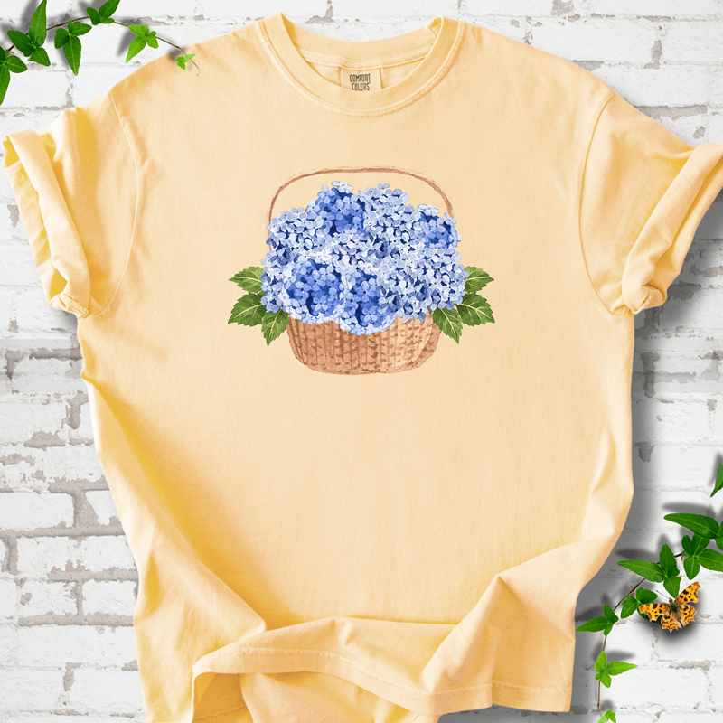 Hydrangea Basket T-Shirt
