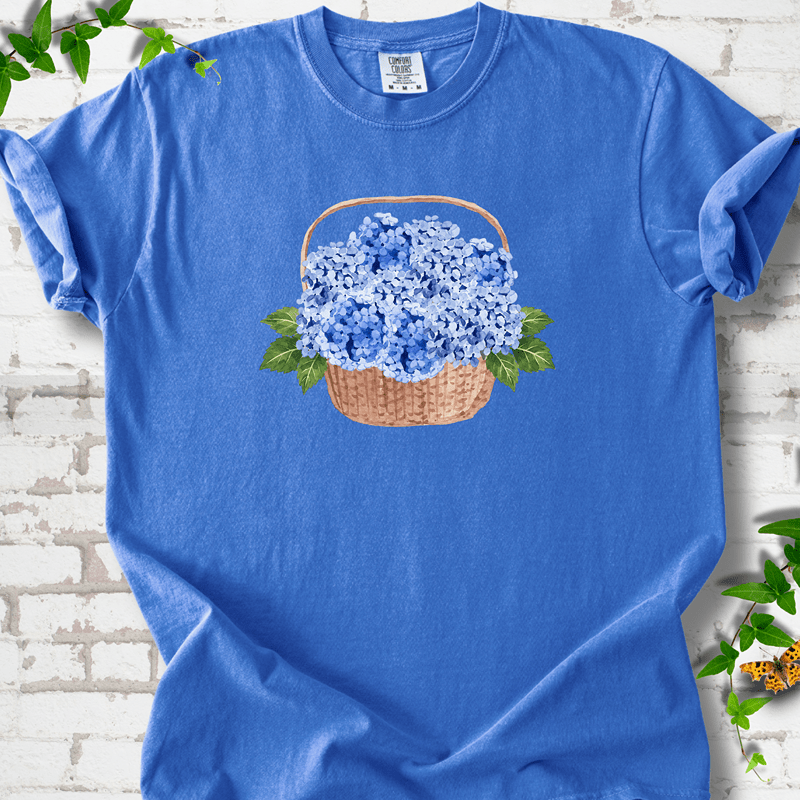 Hydrangea Basket T-Shirt
