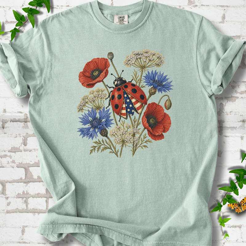 Lady Liberty Bug T-Shirt