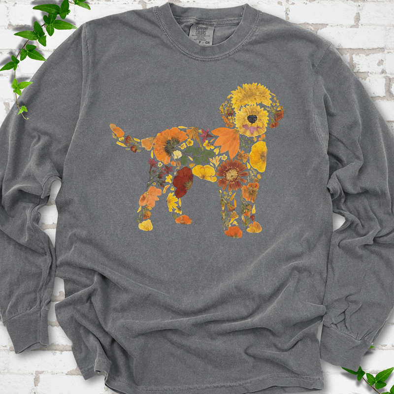 Wildflower Goldendoodle LS T-Shirt