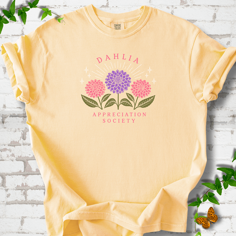 Dahlia Appreciation Society T-Shirt