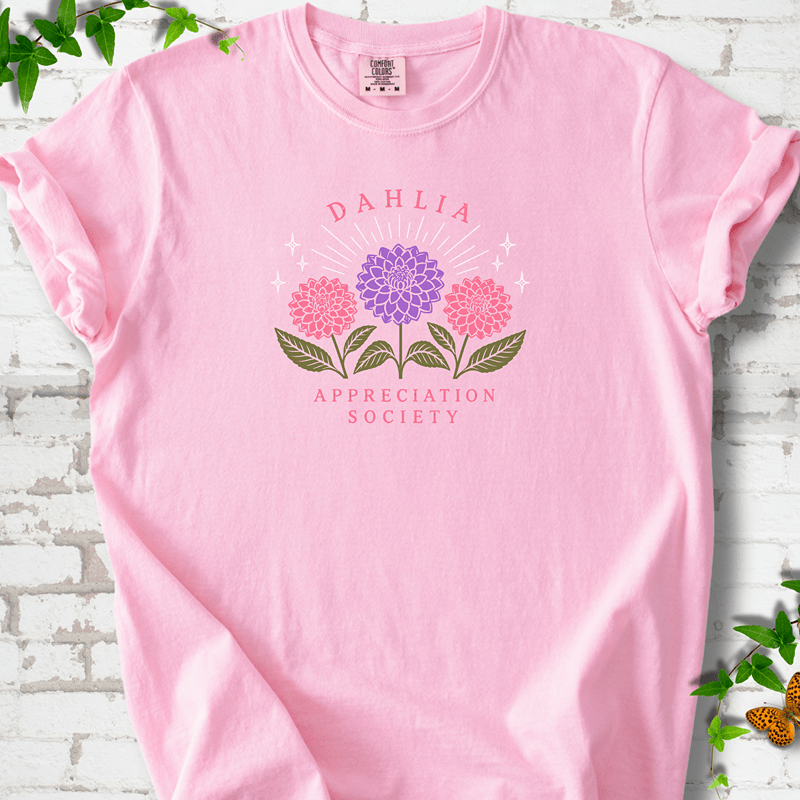 Dahlia Appreciation Society T-Shirt