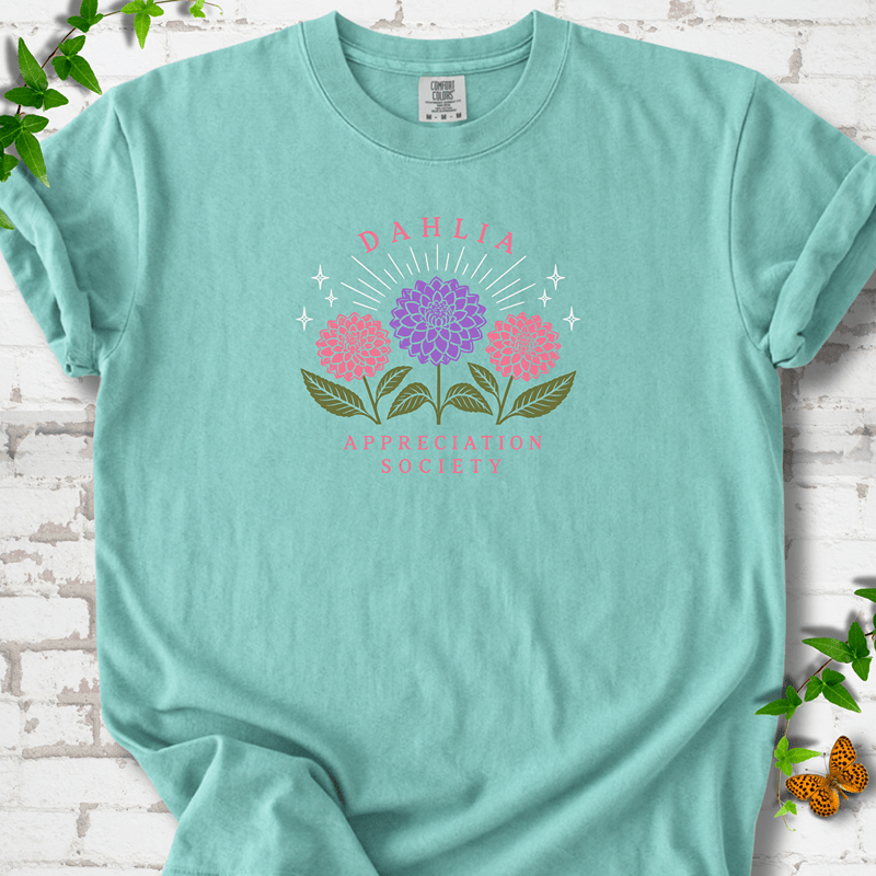 Dahlia Appreciation Society T-Shirt