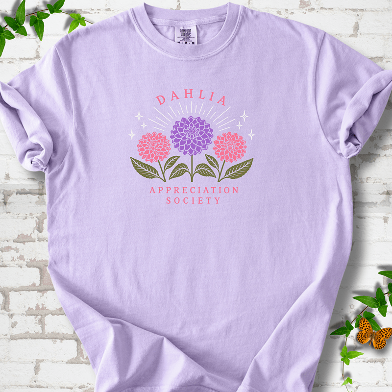 Dahlia Appreciation Society T-Shirt