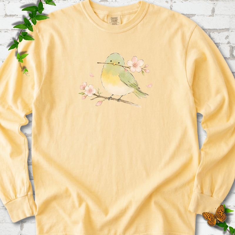 Cherry Blossom Buddy LS T-Shirt