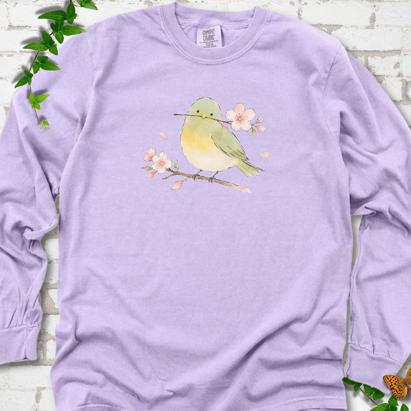 Cherry Blossom Buddy LS T-Shirt