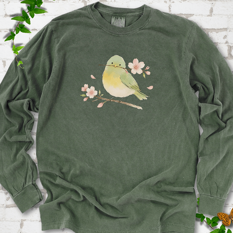 Cherry Blossom Buddy LS T-Shirt