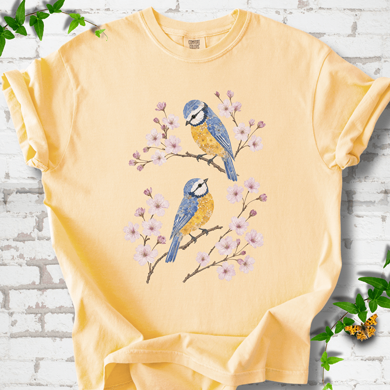 Wildflower Birds T-Shirt